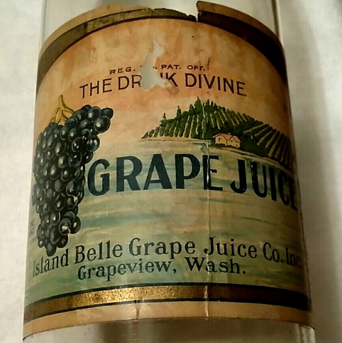 Island Belle Grape Juice Bottle - (MLB Collection)